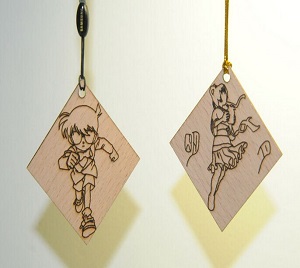 別具一格的手機飾品激光刻字